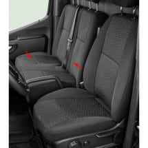 Sprinter double seat cover genuine Mercedes-Benz | A9079703700