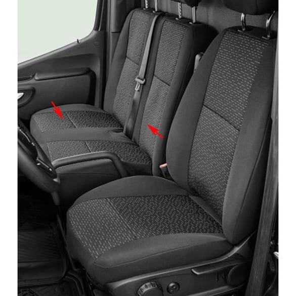 seat cover double passenger seat Sprinter 907 910 genuine Mercedes-Benz