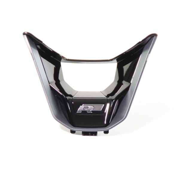 R-Line steering wheel cover black VW Genuine Volkswagen | 3G0419659C UXQ