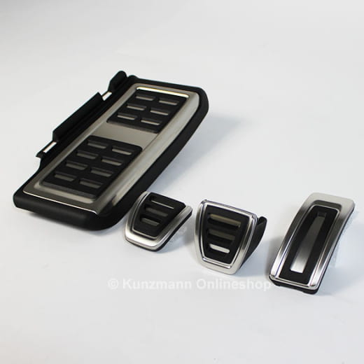 Juego de pedales de acero inoxidable | Manual | Original VW Golf 7 VII | GTI | GTD | Golf7-pedalset-schalt