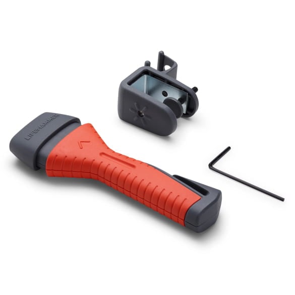 Emergency hammer Evolution black red Genuine Volkswagen