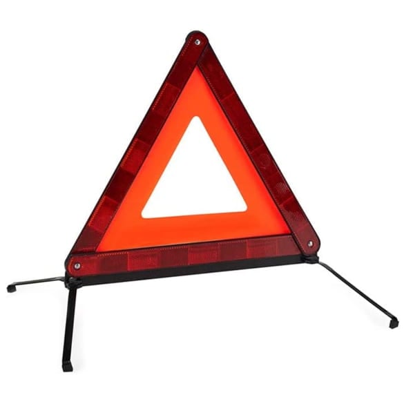 Warning triangle compact foldable ECE-27 Genuine Volkswagen