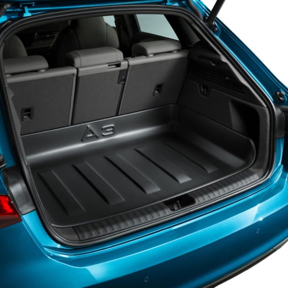 Audi A3 Sportback boot liner luggage compartment tray Genuine Audi