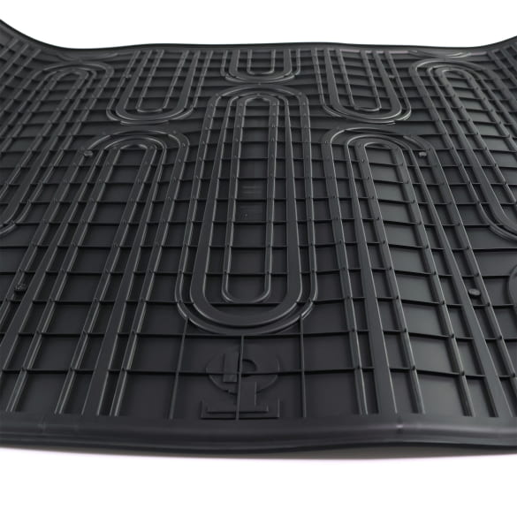 Boot mat smart #3 THREE rubber black Genuine smart | QAP6608036123 Boot mat smart #3 THREE rubber black Genuine smart | QAP6608036123
