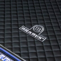 BRABUS trunk mat real leather black grey G-Wagon W463A Genuine | 464-872-00-EL-SG