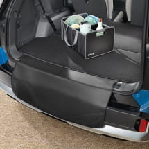 Reversible mat trunk 2-piece set KIA EV9 AE black Genuine KIA | DO120ADE00E