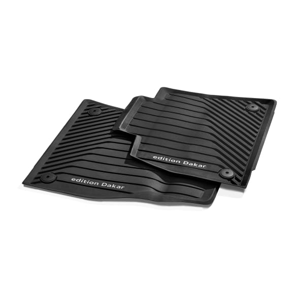 Rubber floor mats Dakar Edition Audi e-tron GE 2-piece front black