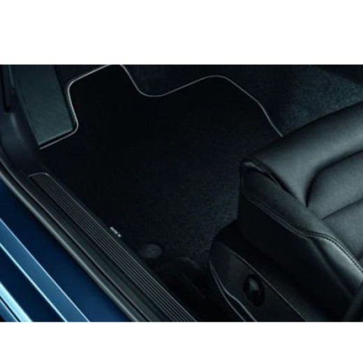 Tappetini auto in velluto Volkswagen per la Golf 7 VII | originali in nero | 5G1061270WGK-K