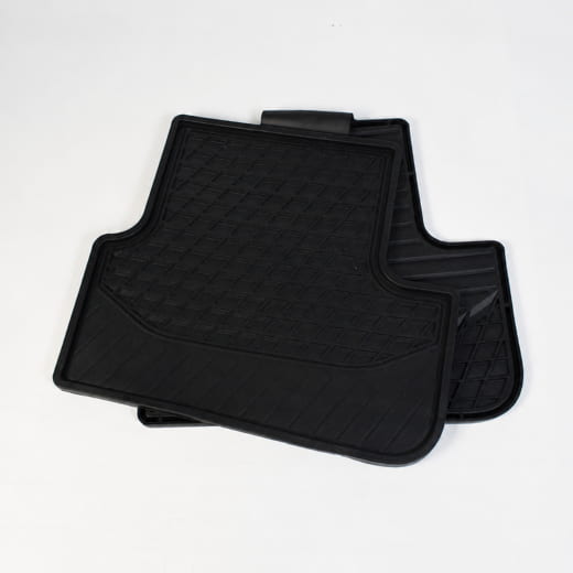 Set tappetini in gomma originali Mercedes-Benz posteriori | Classe A W176 | A1766805101 9G33