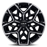 Jantes 17 pouces Kia ProCeed CD bicolore à rayons croisés, lot original Kia en 4 pièces