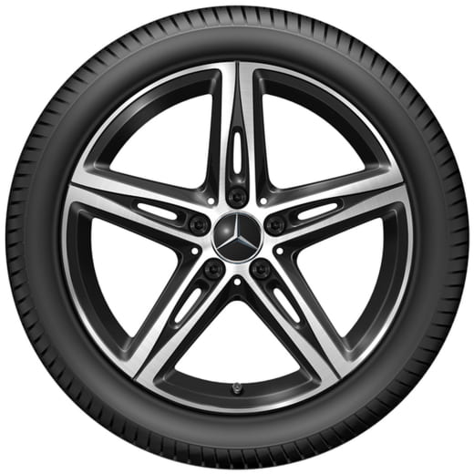 Jantes 18 pouces CLA C118 X118 noir, original Mercedes-Benz | A1774014600 7X23-118