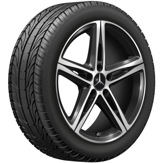 Jantes 18 pouces CLA C118 X118 noir, original Mercedes-Benz | A1774014600 7X23-118