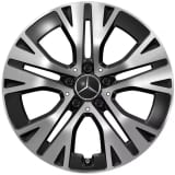 Jantes 18 pouces GLB X247 noires à 5 doubles branches d'origine Mercedes-Benz