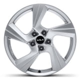 Jantes 18 pouces Kia Sportage NQ5 argent Muan à 5 branches, lot de 4 pièces, origine Kia
