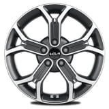 Jantes 18 pouces Kia XCeed CD bicolores à 5 branches, lot de 4, origine Kia