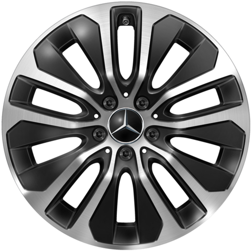 Jeu de jantes 18 pouces GLC Coupé C254 noir 10 branches Original | A2544015100 7X23-C254
