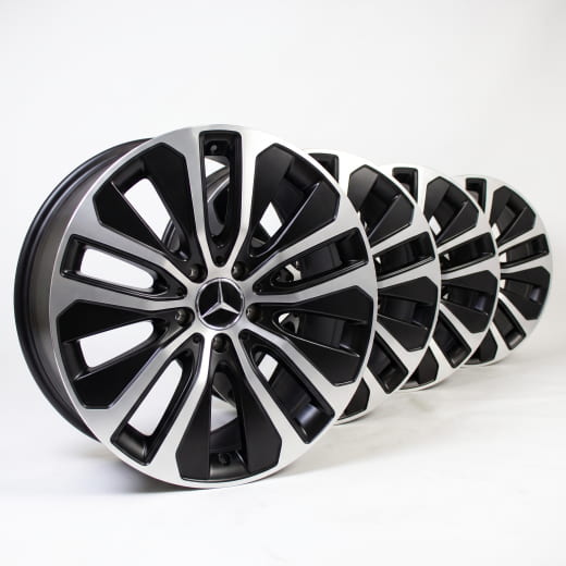 Jeu de jantes 18 pouces GLC Coupé C254 noir 10 branches Original | A2544015100 7X23-C254