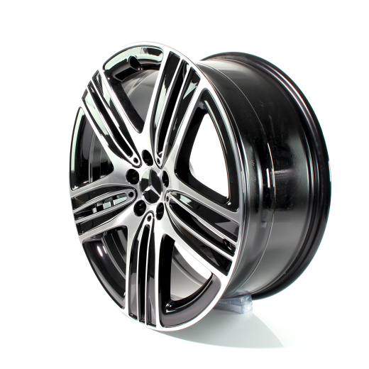 Jantes 20 pouces EQC N293 noires 5 branches originales | A2934010600/0400-7X23