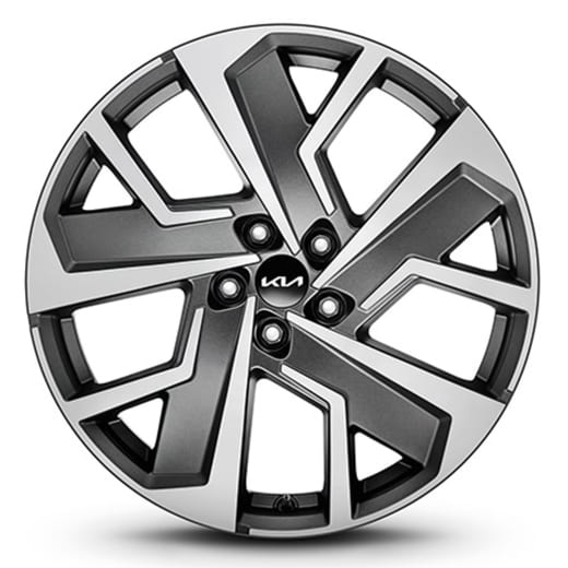 Jantes 20 pouces Kia EV6 CV bicolore à 5 branches, lot Kia d'origine | CV400ADE20BC-EV6-CV