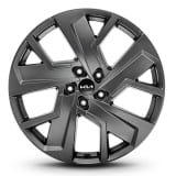 Jantes 20 pouces Kia EV6 CV gris graphite GunSan à 5 branches, jeu de 4 pièces, origine Kia