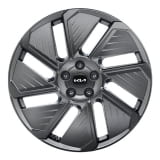 Jantes 20 pouces Kia EV9 MV1 gris graphite Gasan 8 branches, lot de 4 pièces, original Kia