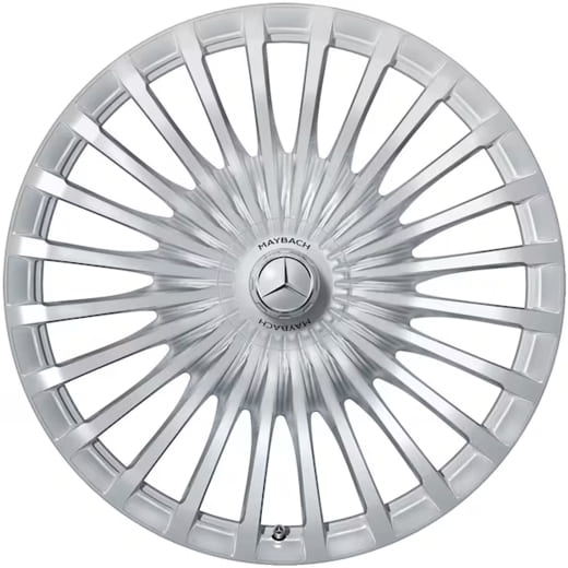 Jantes 23 pouces GLS Maybach X167 SUV argent poli multibranches | A1674011600/1700 7X15-X167