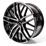 Ensemble de jantes 43 AMG 21 pouces noir GLC X253/C253, roue à branches croisées, original Mercedes‑