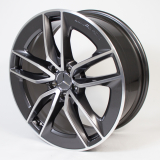 Jeu de jantes 53 AMG 20 pouces CLS C257 jante à 5 doubles branches gris Original Mercedes-Benz