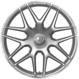 Lot de jantes 22 pouces 63 AMG pour G-Class W465, jantes à rayons croisés titane gris, original Mercedes-Benz