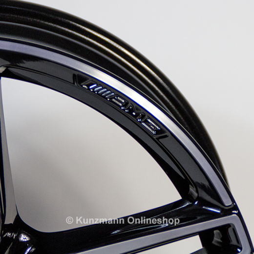 Jantes AMG à 5 doubles branches 19 pouces noir Classe E C238/A238 d'origine Mercedes-Benz | A21340120/2100-7X23-C