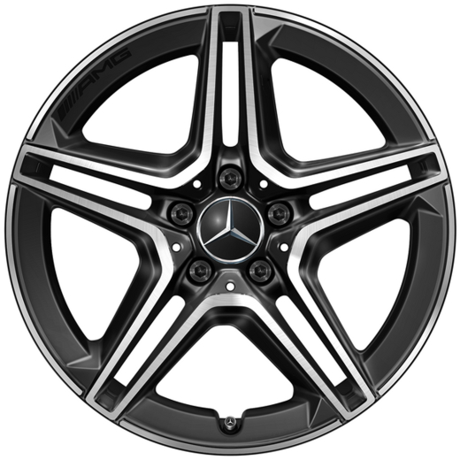 Ensemble de jantes AMG 18 pouces Classe A A35 AMG W177 noir | A1774014000 7X23-B