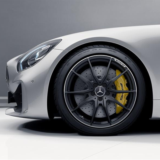 Jeu de jantes AMG GT R 19 / 20 pouces noir mat | A1904011300/1400-7X71