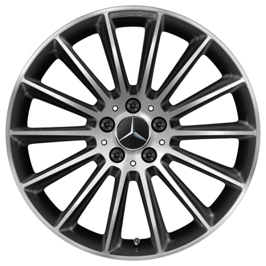 Jeu de jantes AMG 19 pouces CLA 118 noir | A17740116007X23-118