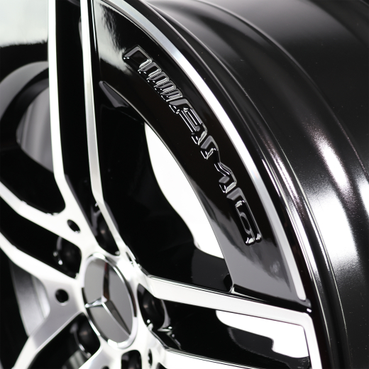 Jantes AMG 19 pouces Classe E S214 break noir 5 doubles branches | A21440103000/0400 7X23-S214