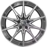 Jantes AMG 20 pouces AMG GT C192 à 10 branches gris tantalium d’origine Mercedes-AMG