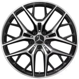 Jantes AMG 20 pouces Classe E S214 break AllTerrain noires à branches croisées original Mercedes-AMG