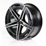 Jeu de jantes AMG 20 pouces 5 doubles branches EQS V297 noir original Mercedes-AMG