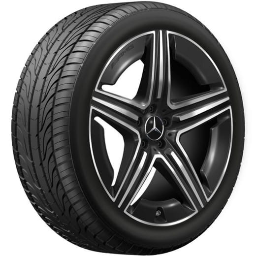 Jantes AMG 21 pouces C167 V167 noir mat original Mercedes-AMG | A1674014301/4401-7X23