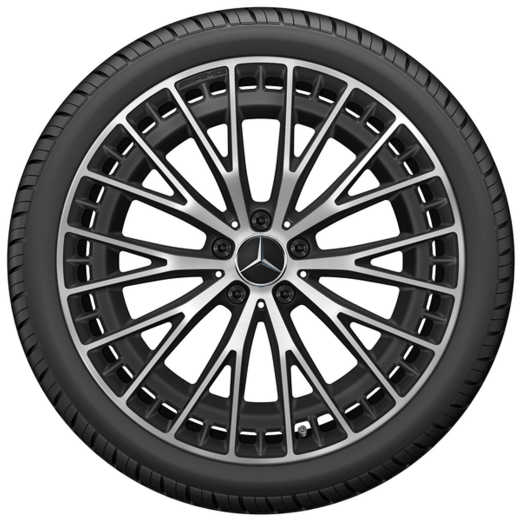 Jantes AMG 21 pouces GLC C254 coupé noir mat à branches croisées | A2544011400/-15007X36-C254