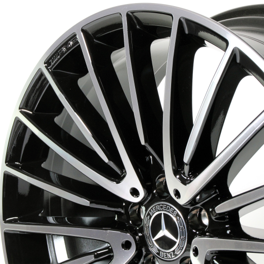 Jantes AMG 21 pouces Classe S 223 noir original Mercedes-Benz | A22340117/1800-7X23