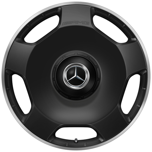 Jantes forgées AMG 23 pouces GLS 63 5 trous noir mat original | A1674018700/-8800 7X71