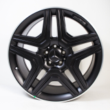 Jeu de jantes AMG 5 doubles branches 21 pouces noir mat Classe M W166 original Mercedes-Benz