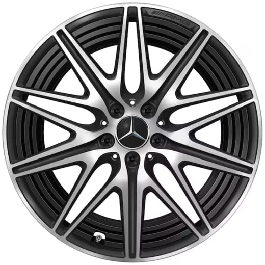 Jantes AMG Classe C S206 20 pouces Original Mercedes-Benz noir mat | A2064001200/1300-S206
