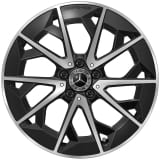 Jantes AMG CLA C178 19 pouces 5 doubles branches noires d’origine Mercedes-Benz