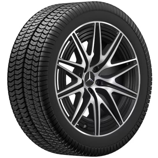 Jantes AMG Classe C W206 20 pouces Original Mercedes-Benz noir mat | A2064001200/1300-W206