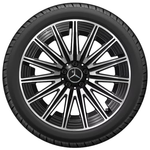 jantes AMG GLA H247 20 pouces noires d'origine Mercedes-Benz | A2474015200 7X23-H247