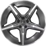 Jantes AMG 20 pouces GLC EQ X540 gris 5 rayons Original Mercedes-Benz