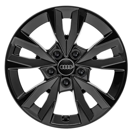 Jantes Audi A3 8Y 16 pouces noir 5 doubles branches d'origine | 8Y0071496A AX1-A3