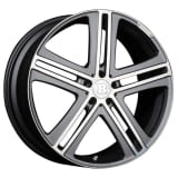 Jantes BRABUS 22 pouces GLE Coupé C167 Monoblock G Platinum Edition