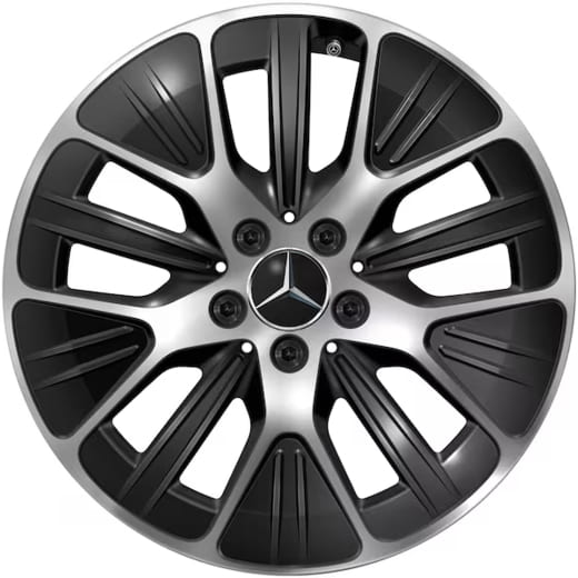 Jantes CLA C178 18 pouces noires d'origine Mercedes-Benz | A1744013400 7X23-C178